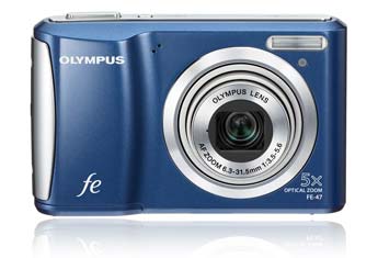 Olympus FE-47 14MP Digital Camera (Blue)