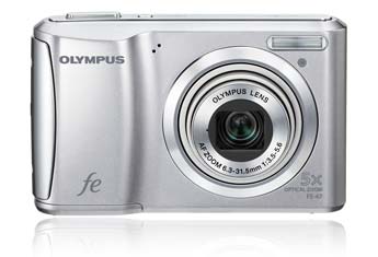 Olympus FE-47 14MP Digital Camera (Silver)