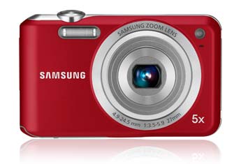 Samsung SL600 12.2MP Digital Camera (Red)