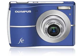 Olympus FE-45 10.1MP Digital Camera (Navy)