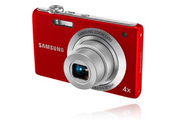 Samsung TL105 12.2MP Digital Camera (Red)