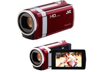 JVC Everio 8GB Full HD Memory Camera (Red)